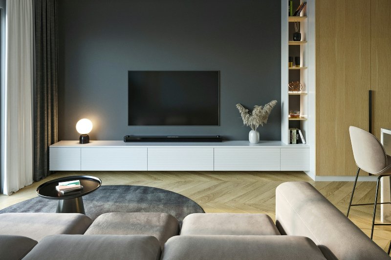 Wood flooring in a modern home - 800x533