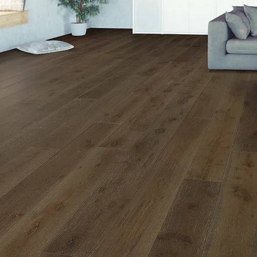 Wide plank wood flooring by Geneva Flooring
