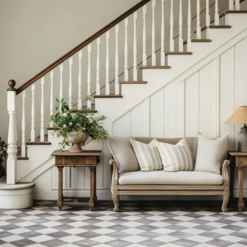 Vintage inspired farmhouse style home