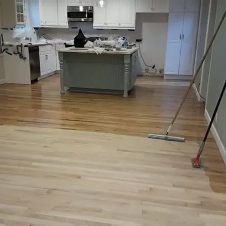 Hardwood floor refinishing in California