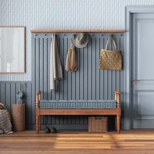 Wood floors in a charming vintage style home