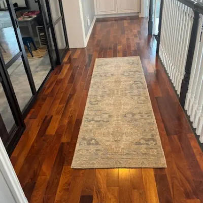 Original wood flooring in a large San Diego home