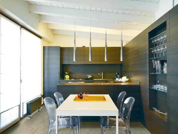 Stylish and compact condo with wood flooring